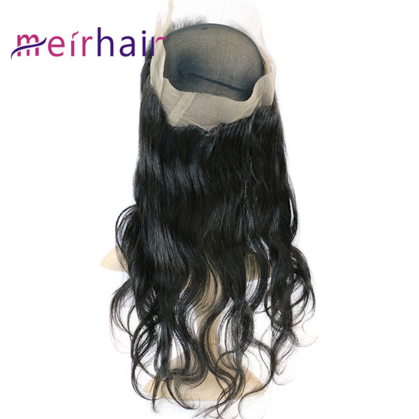 360 Lace Frontal Body Wave Natural Color